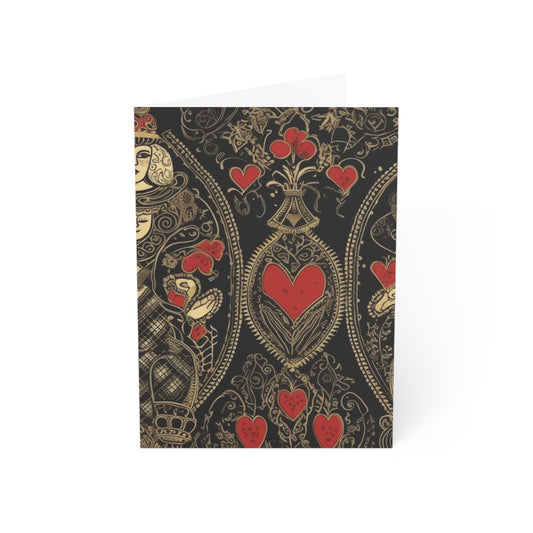 Stationary- Greeting Cards  10& 30pcs Queen of Hearts