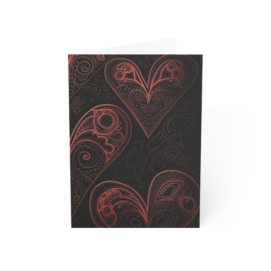 Stationary- Greeting Cards 10 & 30pcs Heart Flutters