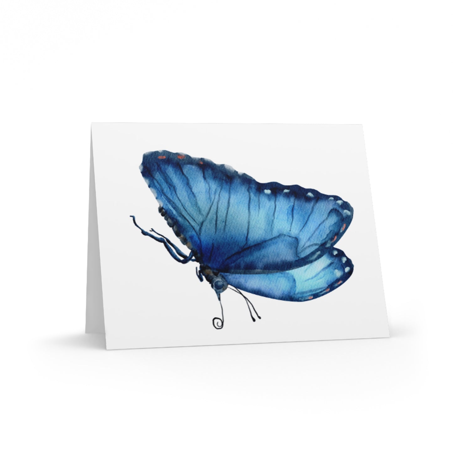 Stationery - Greeting cards (8, 16, and 24 pcs) Blue Butterfly