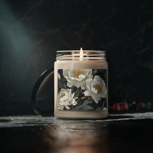 Candles- Scented Soy Candle, 9oz White Flowers
