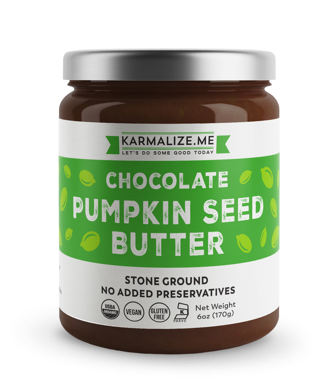 Organic Vegan Cacao Pumpkin Seed Butter-0