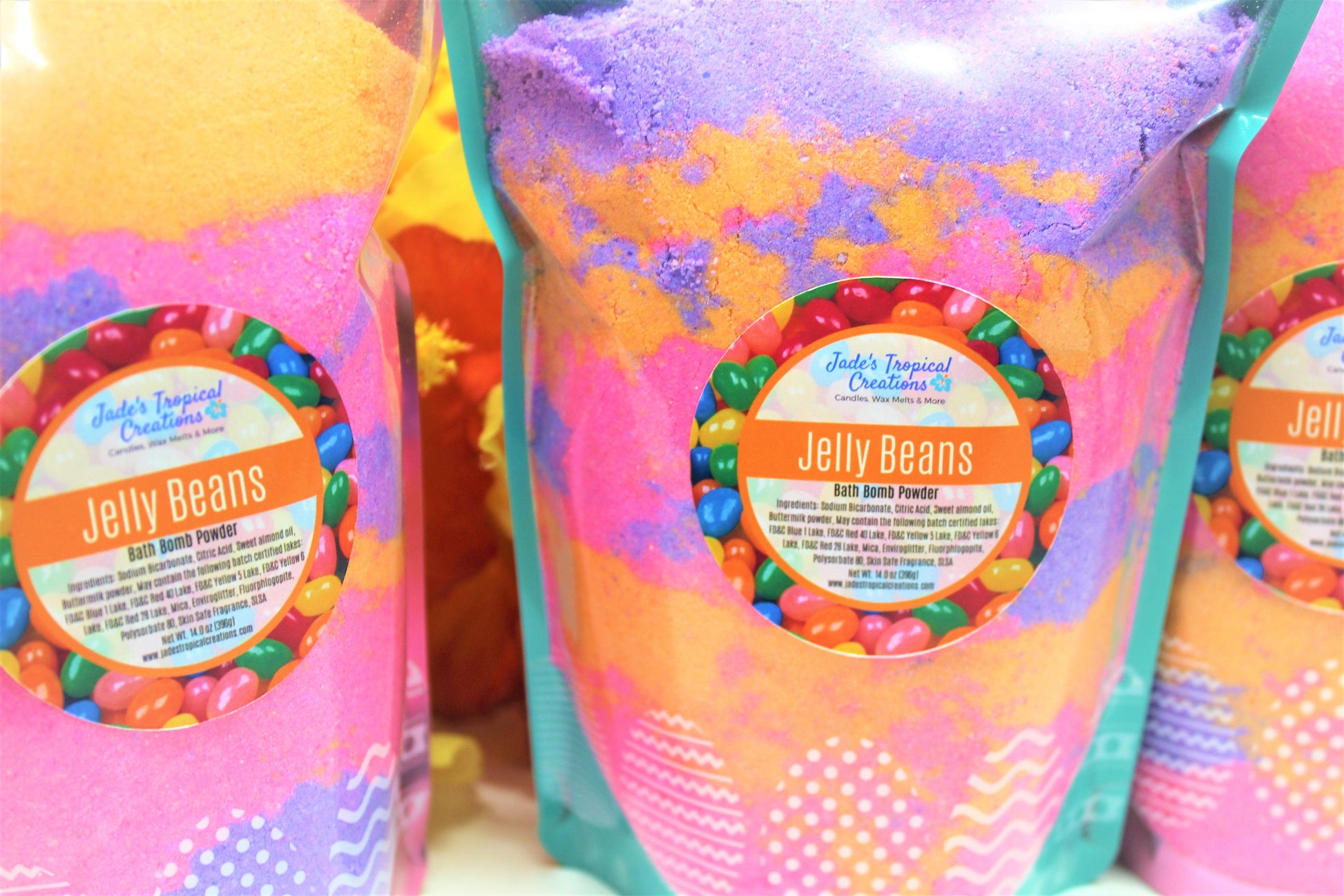 Jelly Beans Bath Bomb Powder-1