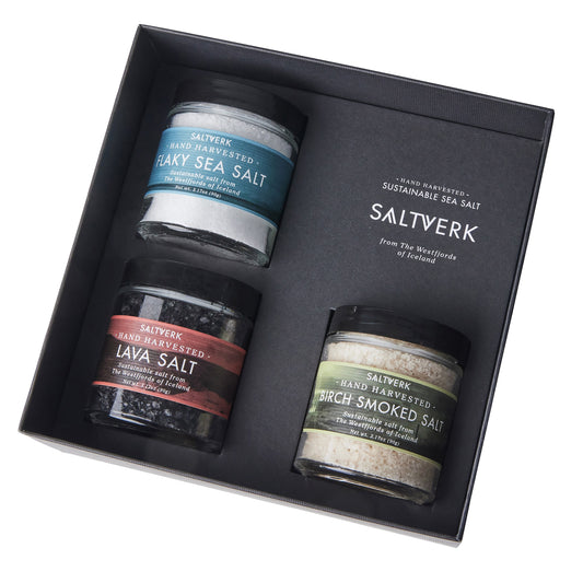 Gift- Luxury Gift Box - Pure, Lava & Birch Saltverk