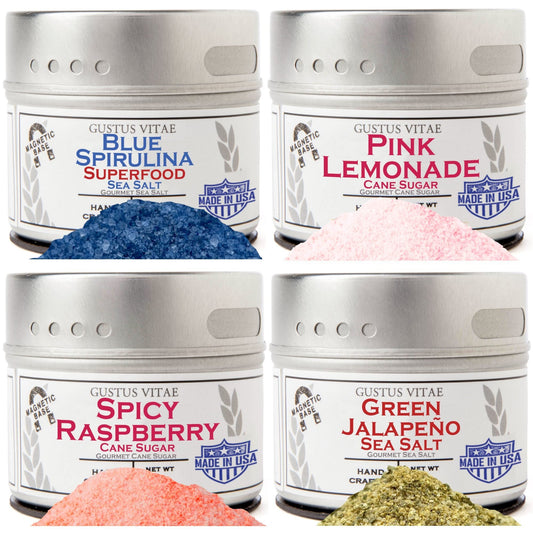 Gift- Master Mixologist Salts & Sugars Collection | 4pc.