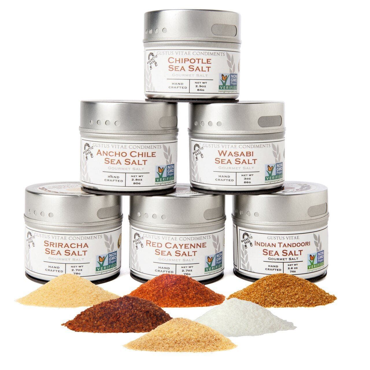 Gift-Spicy Sea Salts I 6pc.