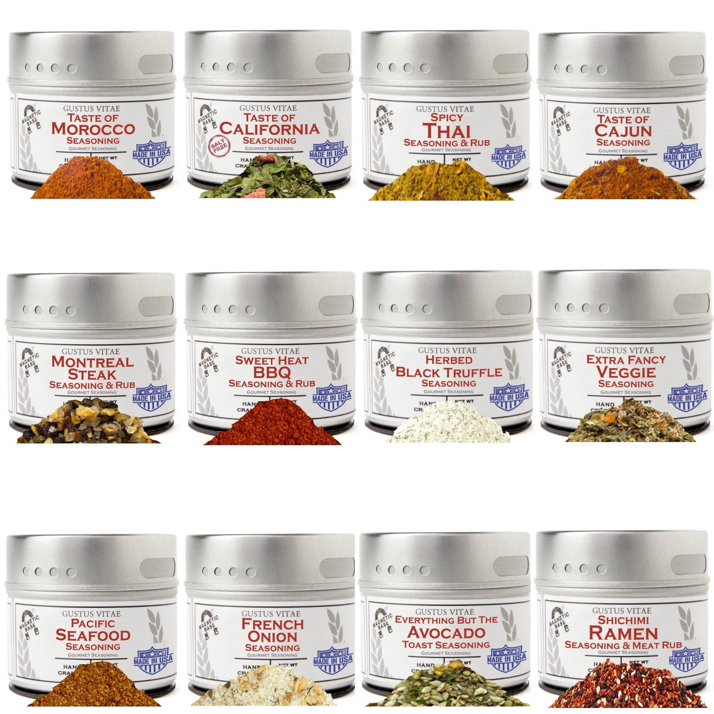 Gift-Ultimate BBQ & Grilling Seasonings I 12pc.